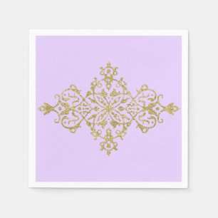 Servilleta De Papel Fondo Lilac plano
