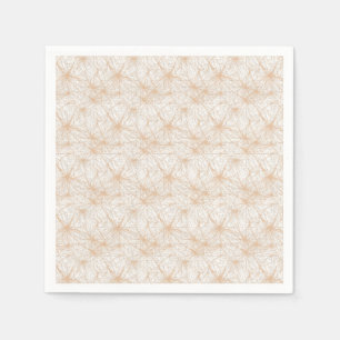 Servilleta De Papel fondo marrón con un patrón de círculos