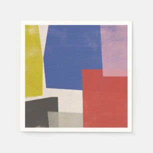 Servilleta De Papel Foolscap - Modernos bloques de colores