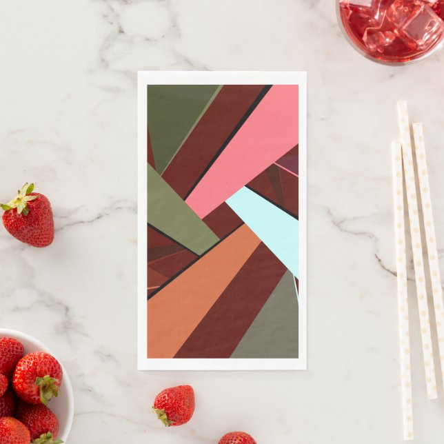 Servilleta De Papel Forma geométrica abstracta 7 (In situ)