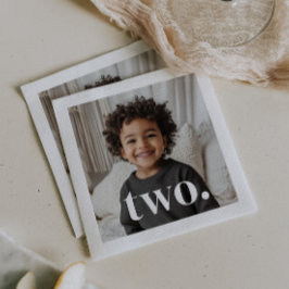 Servilleta De Papel Foto de cumpleaños 2