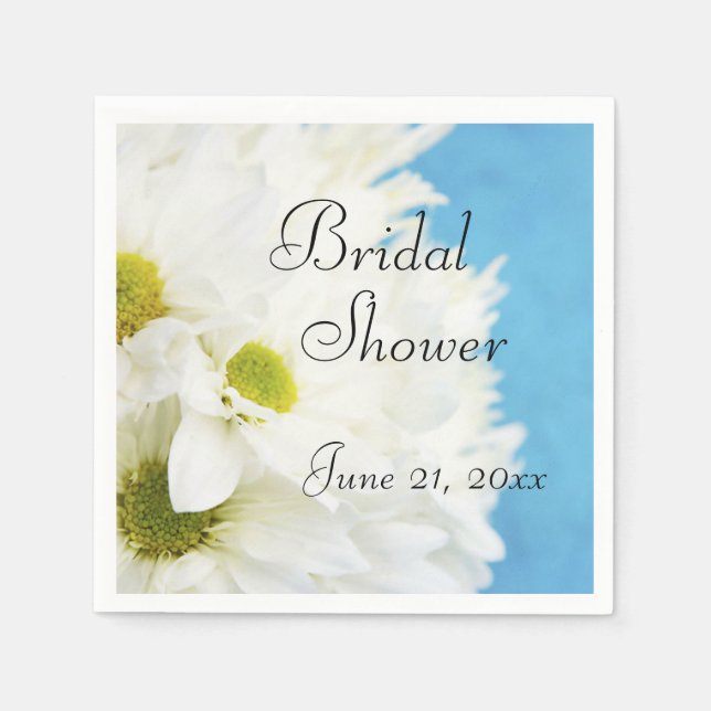 Servilleta De Papel Foto de Daisy (Anverso)