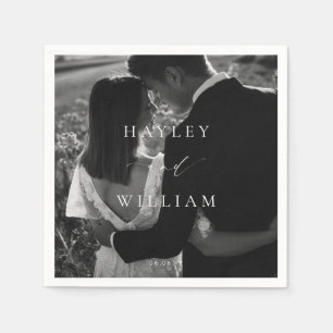 Servilleta De Papel Foto de Ellesmere Boda