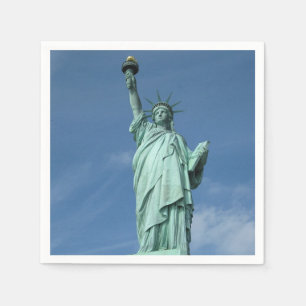 Servilleta De Papel Foto de la estatua de la libertad