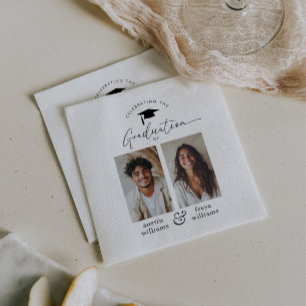 Servilleta De Papel Foto de la fiesta de graduación conjunta 2