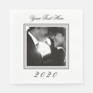 Servilleta De Papel Foto de personalizado Napkins Cumpleaños