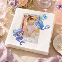 Foto de primer cumpleaños de sirena