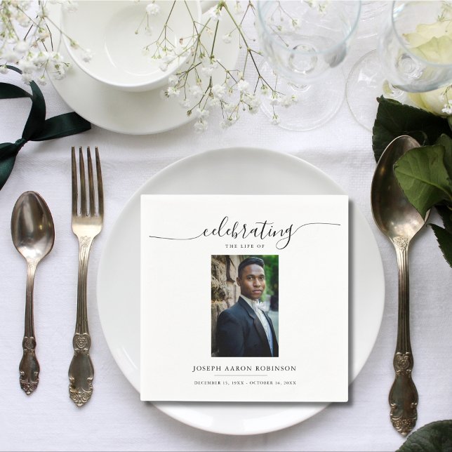 Servilleta De Papel Foto del funeral conmemorativo de la celebración d (Subido por el creador)