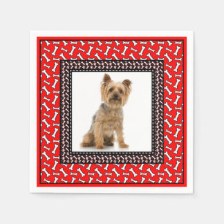 Servilleta De Papel Foto del Mascota del partido de cumpleaños del per