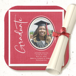 Servilleta De Papel Foto mínima del guión de graduado de enfermera de 