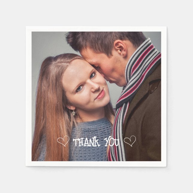 Servilleta De Papel Foto personalizado Topografía (Anverso)