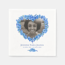 Servilleta De Papel Fotografía conmemorativa de la velada olvídate de 