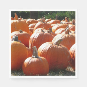Servilleta De Papel Fotografía de calabazas para Caída, Halloween o Dí