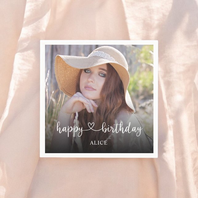 Servilleta De Papel Fotografía de la caligrafía del guión del corazón  (Subido por el creador)