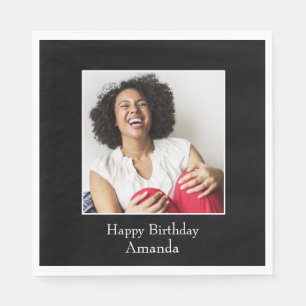 Servilleta De Papel Fotografía de marco, foto Personalizado - Persona