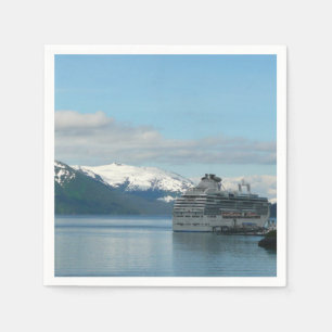 Servilleta De Papel Fotografía de viajes de crucero en Alaska