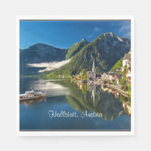 Servilleta De Papel Fotografía escénica de Hallstatt, Austria