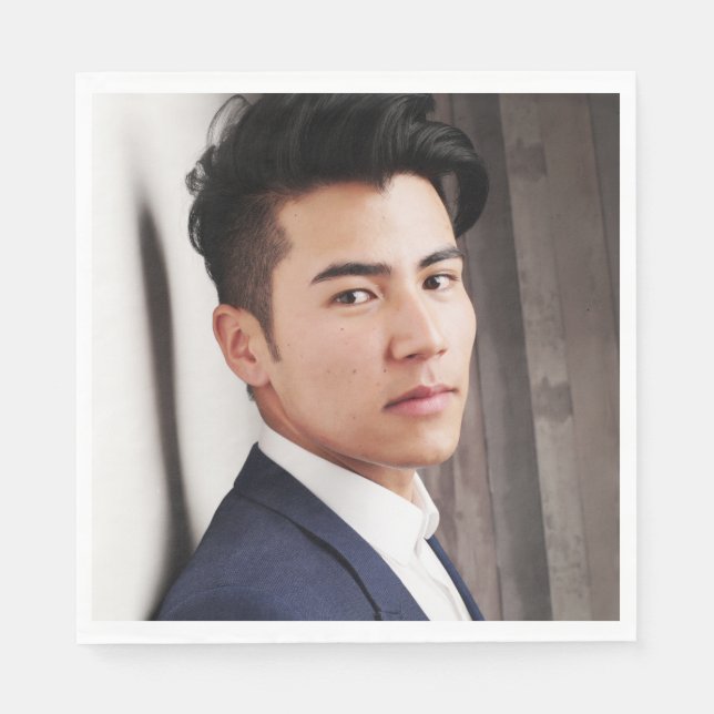 Servilleta De Papel Fotografía: Partido de Graduación (Anverso)