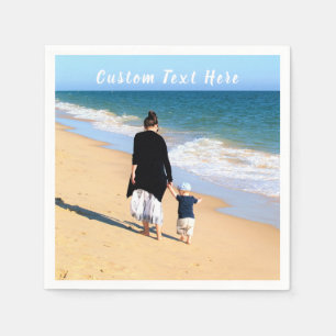Servilleta De Papel Fotografías de personalizado Textos de texto fotos