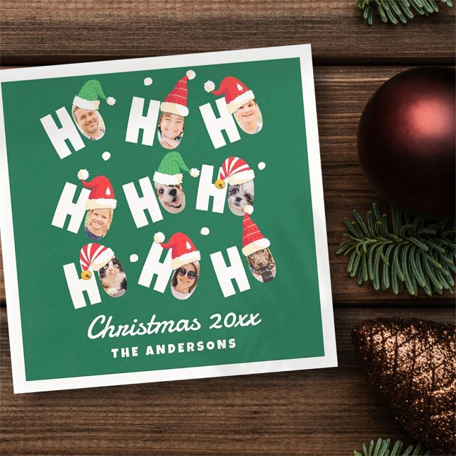 Servilleta De Papel Fotos de nueve familias de modernos Santa Sat Cute (Subido por el creador)