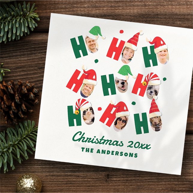 Servilleta De Papel Fotos de nueve familias de modernos Santa Sat Cute (Subido por el creador)