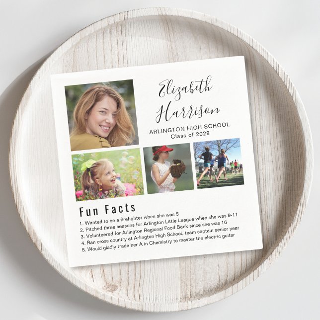 Servilleta De Papel Fotos divertidas Napkins de graduación (Subido por el creador)