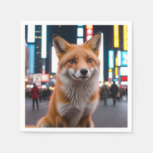 Servilleta De Papel Fox en Times Square