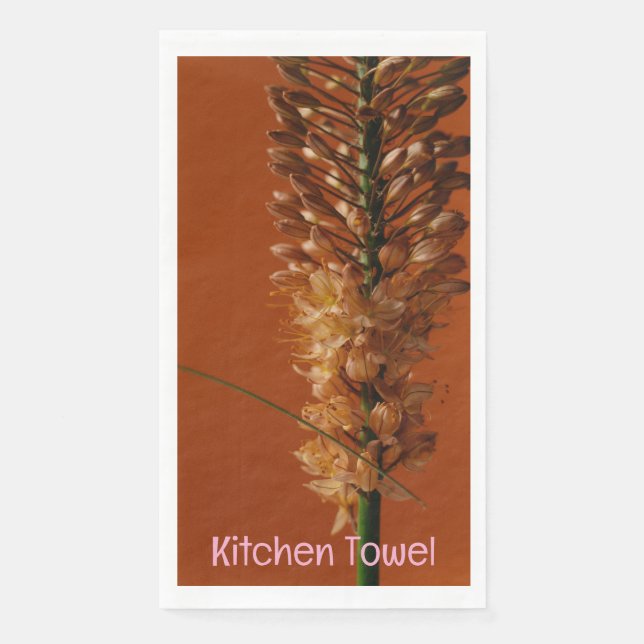 Servilleta De Papel Foxtail Lily Kitchen Towel (Anverso)