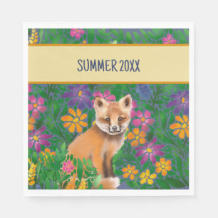 Servilleta De Papel Foxy Floral Summer