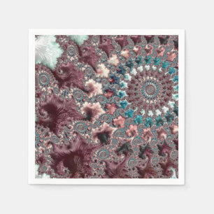 Servilleta De Papel Fractal bohemio