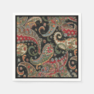 Servilleta De Papel Fractal de Paisley