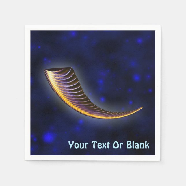 Servilleta De Papel Fractal Shofar (Anverso)