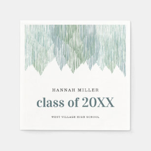 Servilleta De Papel Fragmento de juego retro   Graduación