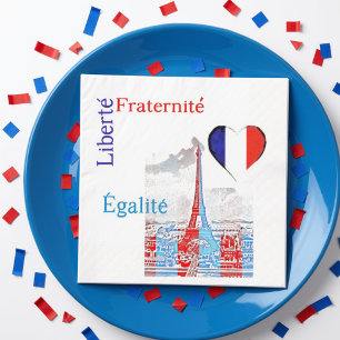 Servilleta De Papel Francés patriótico