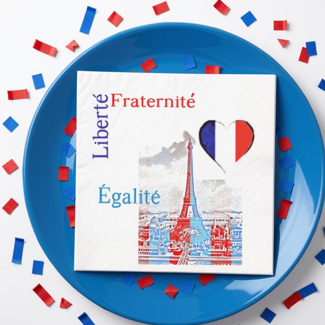 Servilleta De Papel Francés patriótico (Subido por el creador)