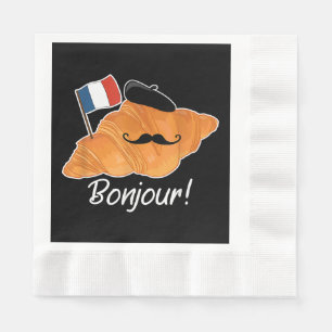 Servilleta De Papel Francohil de la bandera de Francia