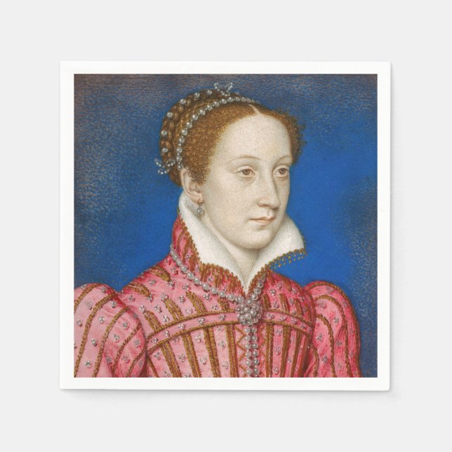 Servilleta De Papel Francois Clouet - Mary, reina de los escoceses (Anverso)