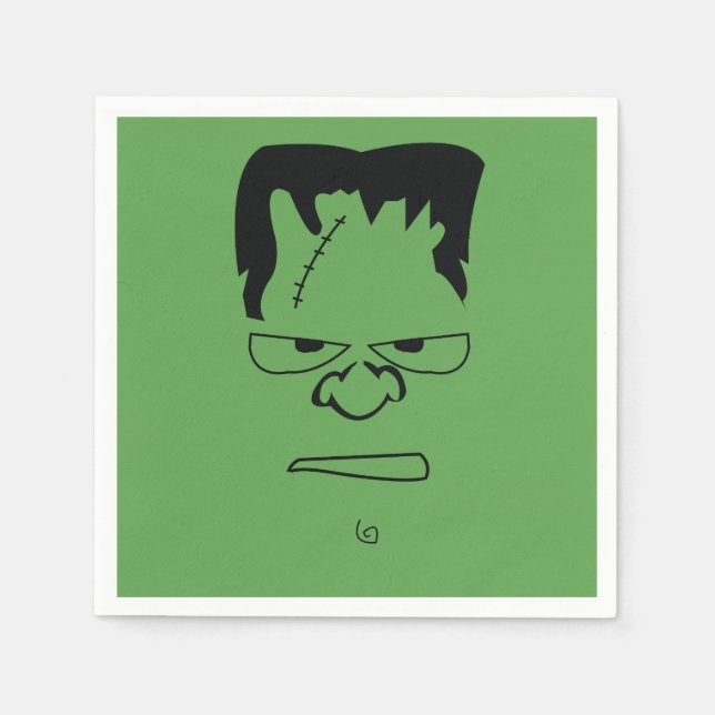 Servilleta De Papel Frankenstein Napkins (Anverso)