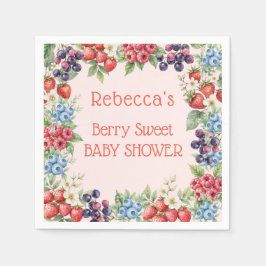 Servilleta De Papel Fraude de Berry Sweet Baby Shower