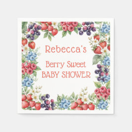 Servilleta De Papel Fraude de Berry Sweet Baby Shower