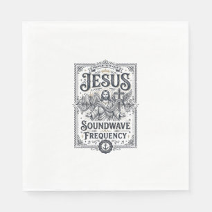 Servilleta De Papel Frecuencia de onda de sonido de Jesús Frecuencia d