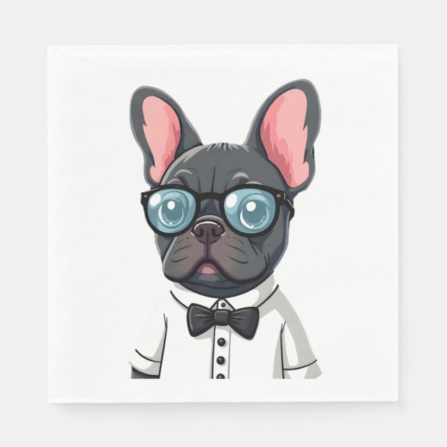 Servilleta De Papel Frenchie The Gentlemen Copia (2) (Anverso)