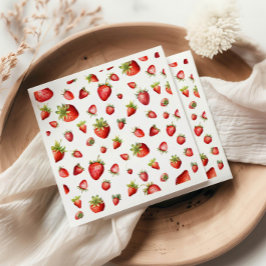 Servilleta De Papel Fresa