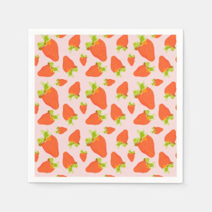 Servilleta De Papel Fresa Leche