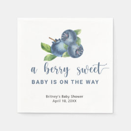 Servilleta De Papel Fresas azules dulces