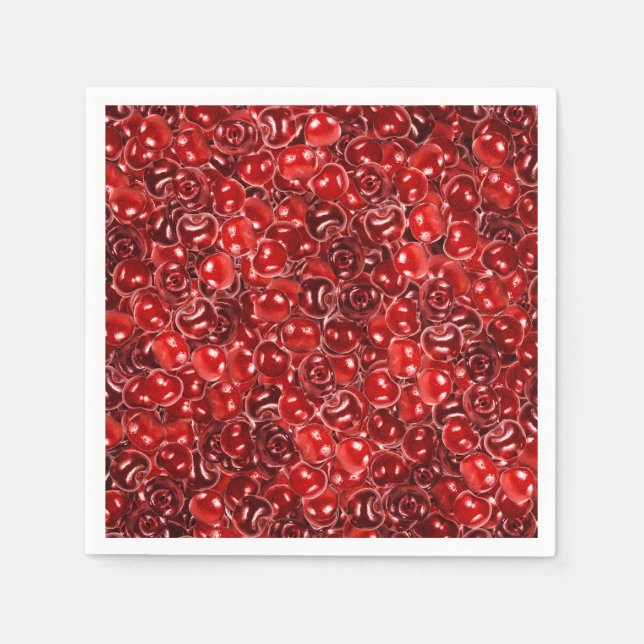 Servilleta De Papel Fresas dulces (Anverso)