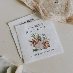 Servilleta De Papel Fresco de la Ducha Nupcial del Mercado
