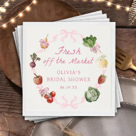 Servilleta De Papel Fresco Del Mercado Las Toallas De Ducha De Novias