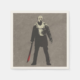 Servilleta De Papel Friday the 13th Jason Voorhees Character Art