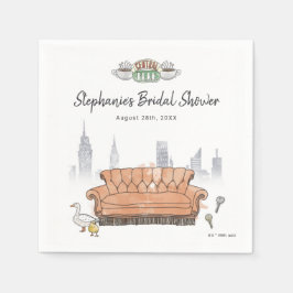 Servilleta De Papel FRIENDS™ | Central Perk Aquarela Despedida de Solt